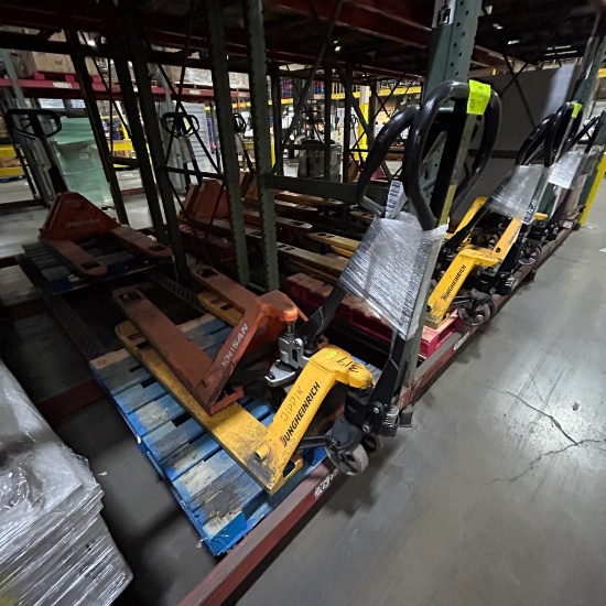 Lot of 2 pallet jacks - Jungheinrich 5500 capacity & Doohan 5500lb capacity