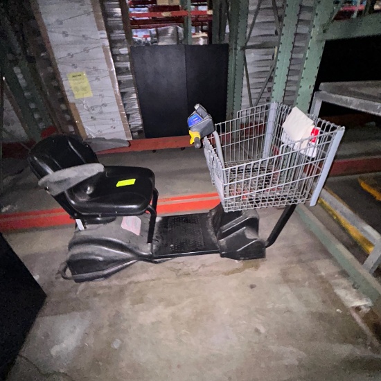 Electric mobility shopping cart
