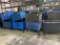 Rolling Chip Gons w/ Strainers & Drains (lot of approx. 51)