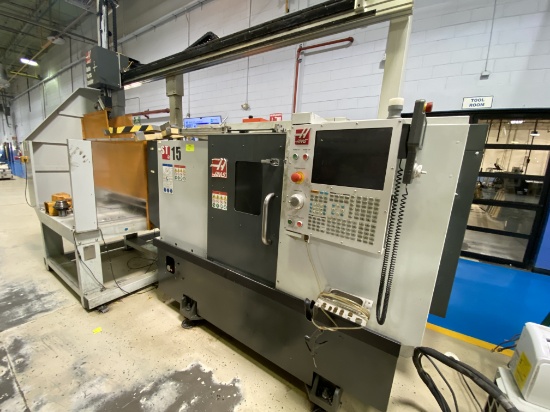 2021 Haas Lathe ST-15 w/ 2020 Auto Parts Loader