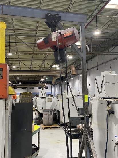 Dayton 1 Ton Gantry Hoist