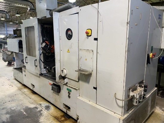 1999 Euroturn SAY 6/32 AU Multi Spindle Screw Machine w/ Stock Reel & Mist Collector
