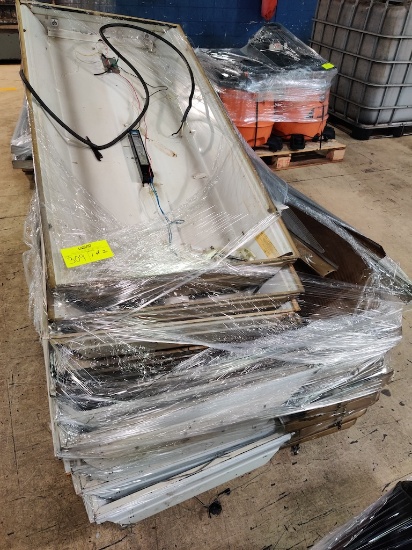 Halogen Light Hoods (lot of 2 pallets, approx 13 hoods