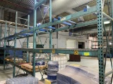 Teardrop Pallet Racking (8 sections, 3 levels per section)