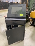 Mobile Work Station Computer & Cabinet