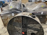 Industrial Steel Fans (lot of approx. 9 galords)