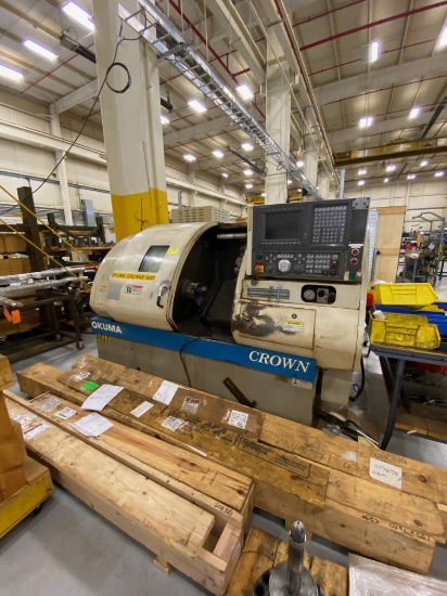 Okuma CNC Mill w/ multi-station turret auto load