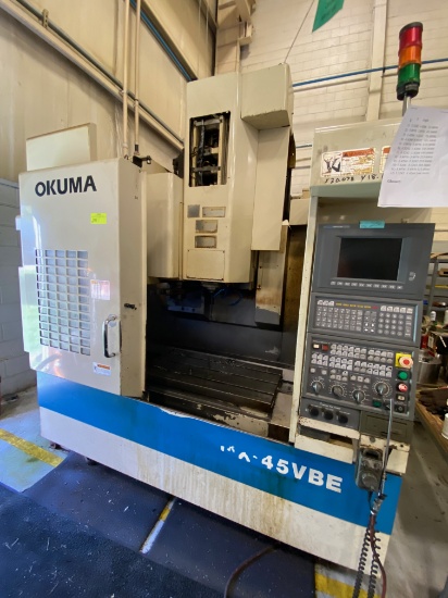 Okuma CNC Mill / with 30 kva transformer mounted on wall