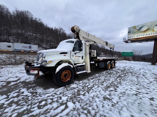 PA- 2007 INTL Crane Truck