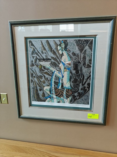 Lot of Ornate Wall Art in Frames