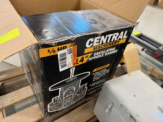 Central Machinery Spindle Sander