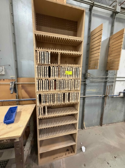 Lot of 2 Wooden Job Racks
