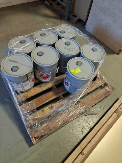 Lot of 8- 5 gallon buckets of HS20 Sheen