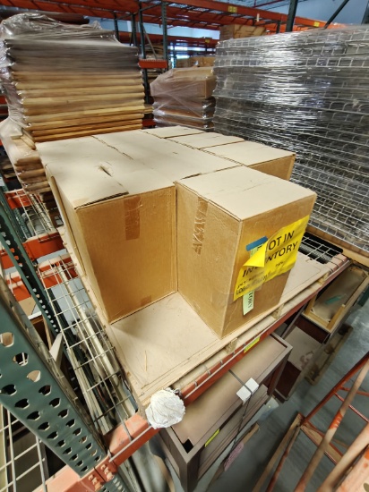 Boxes of Logo Covered Plastic Wrap