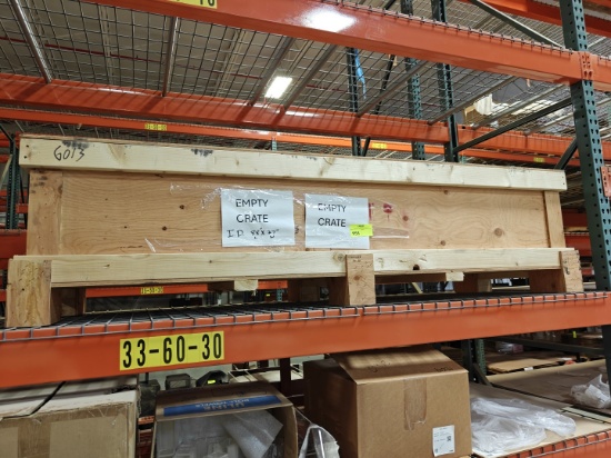 Large Empty Heavy Duty Crate
