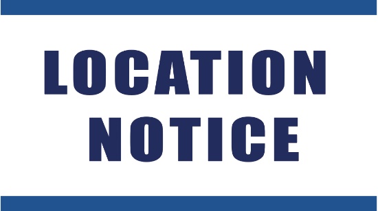LOCATION NOTICE