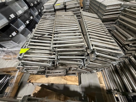 Lot of Span-Track carton flow track - 11x36" - approximately 42 pieces