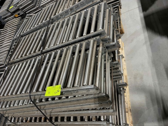 Lot of Span-Track carton flow track - 11x36" - approximately 45 pieces