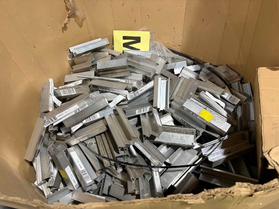 Bin of Span-Track roller brackets