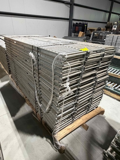 Lot of Span-Track carton flow track - 11x90" - approximately 60 pieces