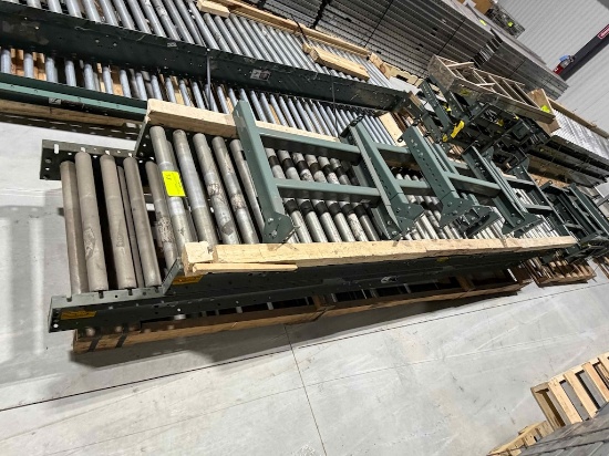Pallet of 24" conveyor sections and stands