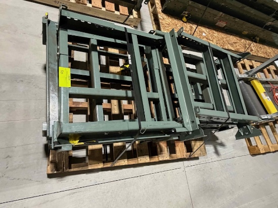Pallet of adjustable height conveyor stands - 24" wide