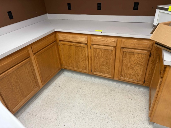 Lot of Countertop Cabinets with contents
