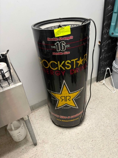 Rockstar Energy Drink Cooler on casters