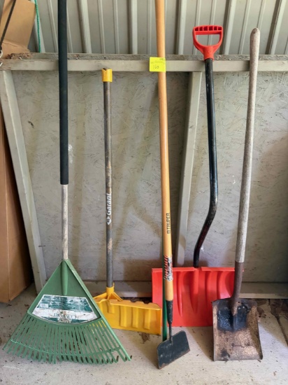 Lot of yard tools