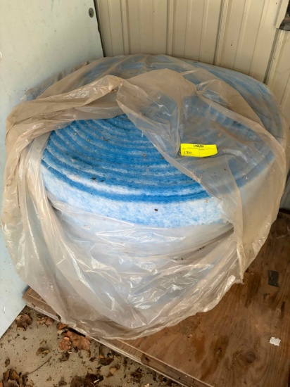 Roll of fiberglass air filter
