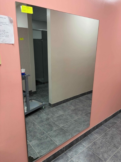 Wall Mirror, approx 46" x 67"