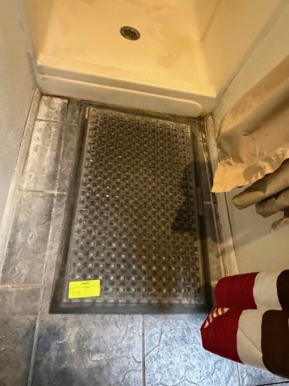 Lot of 3 shower mats, approx 36" x 22"