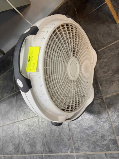 Floor fan, approx 18" dia