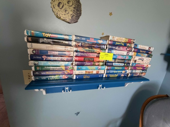 Lot of approx. 37 Children's VHS Tapes