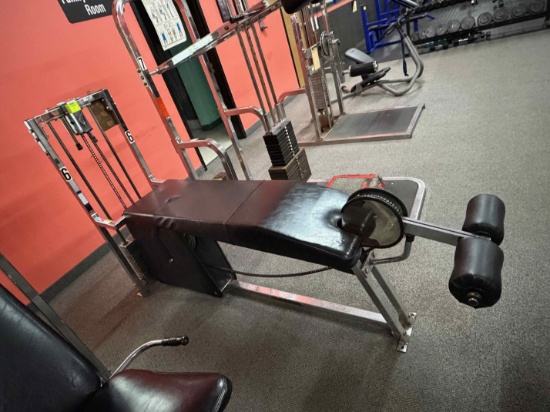 Nautilus Prone Leg Curl Machine