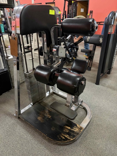 Nautilus Back Extension Machine