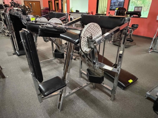 Nautilus Tricep Press Machine
