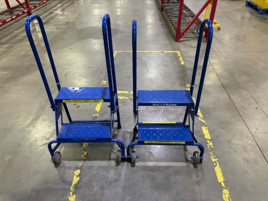 2 Step Rolling Ladders