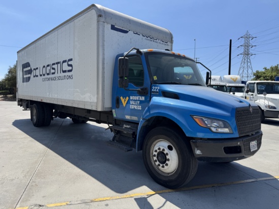 2024 International MV607 Boxtruck Body Type: Chassis