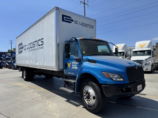2024 International MV607 Boxtruck Body Type: Chassis