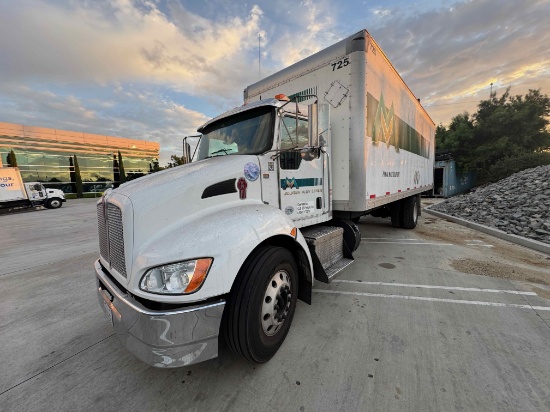 2019 Kenworth T270 Boxtruck Body Type: Chassis