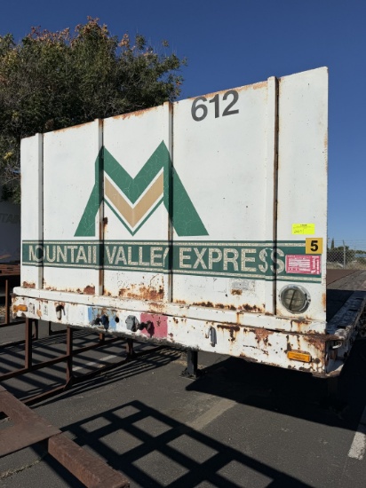 1985 Unknown Trailer (Flatbed)