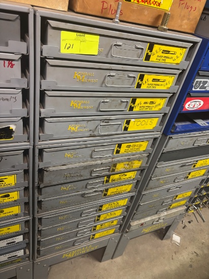 Kimball & Midwest Compartment Box Cabinet