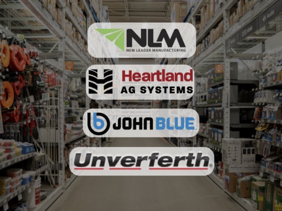 AG Parts Inventory: Approx. $41k at Retail Value, Heartland AG Parts, New Leader Mfg, : Pumps, Pr...