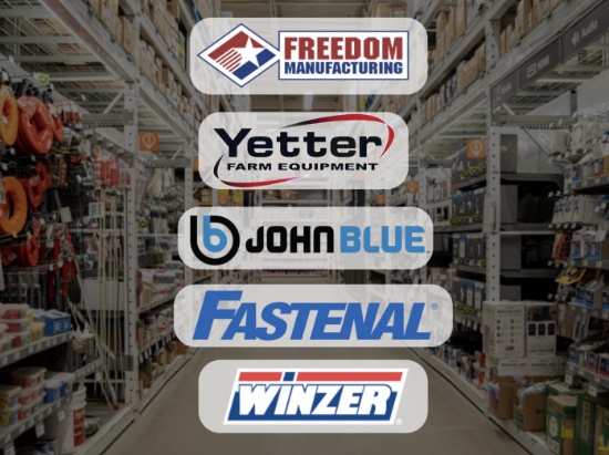 AG Parts Inventory: Approx. $33k at Retail Value, Apache Parts, Terminal Supply, Yetter Mfg: Anhy...