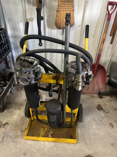 Parker Hydraulic Filter Cart