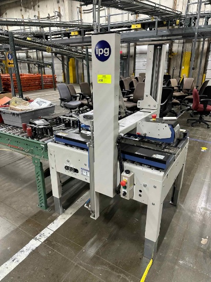 Interpack semi-automatic uniform bottom-only case sealer