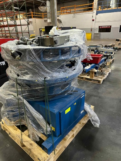 M&R Sportsman automatic screen printing press, Wrapped