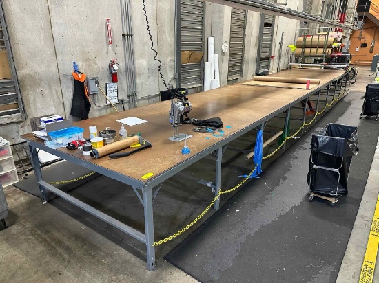 Workbench Material Cutting Table & Cloth Cutting Machine