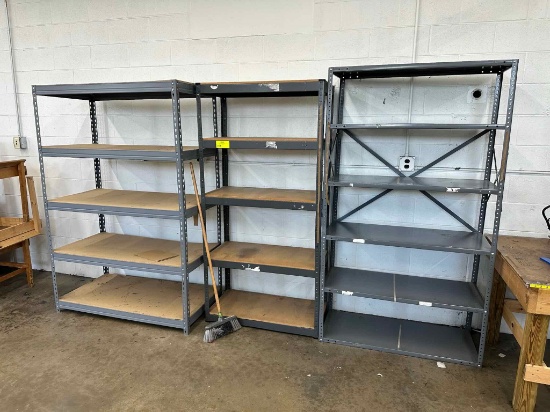 (3) Shelving Units